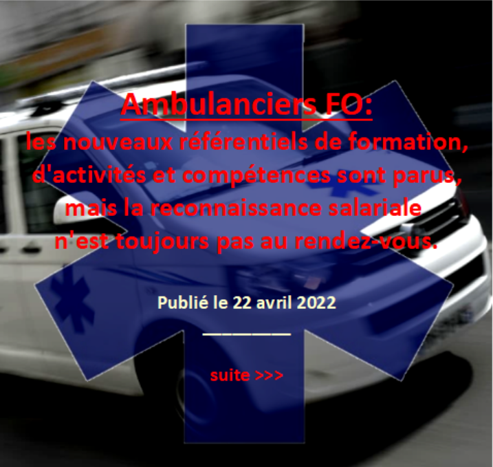 Dossiers ambulanciers